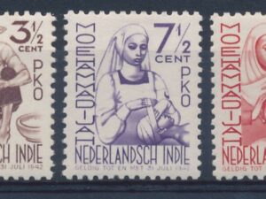 Ned. Indië - NVPH-293-297 - *   - ʘ [DIV05-168