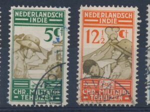 Ned. Indië - NVPH-217-220   - ʘ [DIV05-171