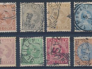 Ned. Indië - NVPH-23-30   - ʘ [DIV05-176