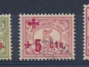 Ned. Indië - NVPH-135-137   - ʘ [DIV05-178