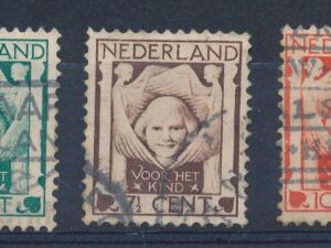 Nederland - NVPH-141-143   - ʘ [DIV05-181