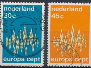 Nederland - NVPH-1007-1008   - ʘ [DIV05-201
