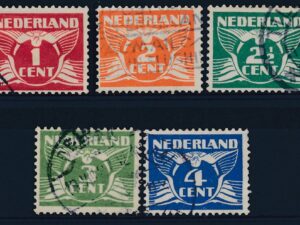 Nederland - NVPH-144-148   - ʘ [DIV05-219