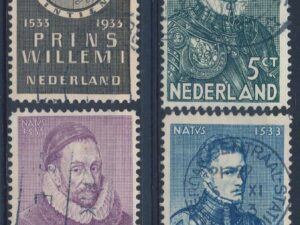 Nederland - NVPH-252-255   - ʘ [DIV05-222