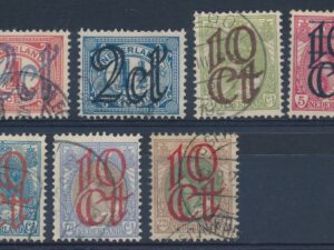 Nederland - NVPH-114-120   - ʘ [DIV05-249