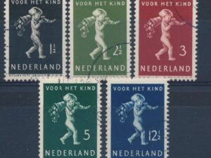 Nederland - NVPH-327-331   - ʘ [DIV05-254