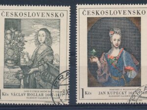 Tsjechoslowakije - Mi-1668-1669   - ʘ [DIV05-284