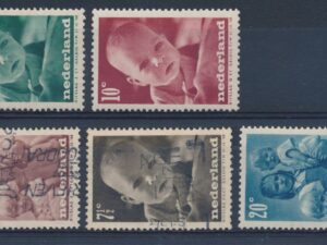 Nederland - NVPH-495-499 - *   - ʘ [DIV05-333