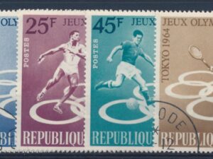 Rep Togolaise - Mi-435-439   - ʘ [DIV05-376