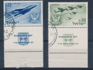 Israël - Mi-254-255   - ʘ - tab [DIV05-415