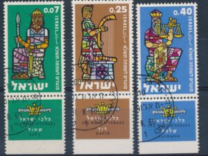 Israël - Mi-217-219   - ʘ - tab [DIV05-423