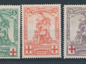 België - Mi-126-128 (vervalsing) [DIV05-571