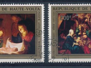 Rep de Haute-Volta - Mi-410-411   - ʘ [DIV05-637