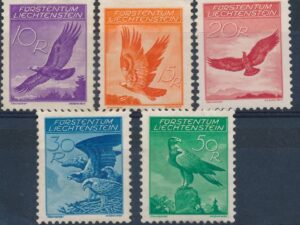 Liechtenstein - Mi-143-147 - * [DIV05-655