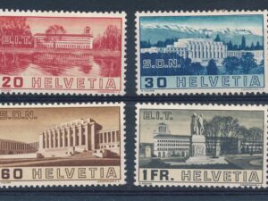 Zwitserland - Mi-321-324   - ʘ [DIV05-662