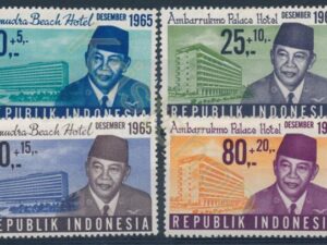 Indonesië - Mi-495-498  - * [DIV01-060