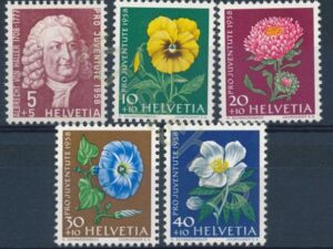 Zwitserland - Mi-663-667  - ** [DIV01-073