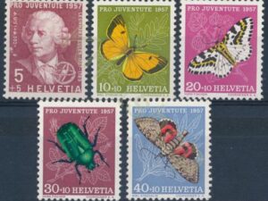 Zwitserland - Mi-648-652  - ** [DIV01-076
