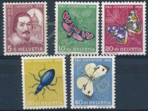 Zwitserland - Mi-632-636  - ** [DIV01-080