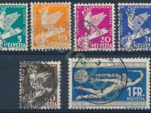 Zwitserland - Mi-250-255  -  ʘ [DIV01-089
