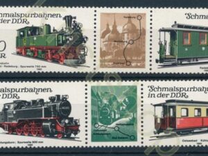 DDR - Mi-2562-2565 - 2* 3-Streifen met randstuk  - ** [DIV01-736