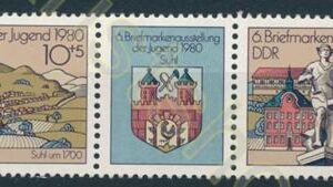 DDR - Mi-2532-2533 - 3-Streifen  - ** [DIV01-737