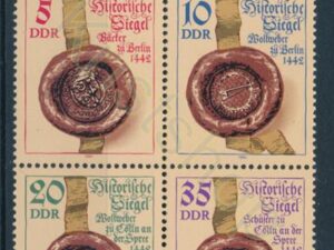 DDR - Mi-2884-2887 - 4-Block met randstuk  - ** [DIV01-751