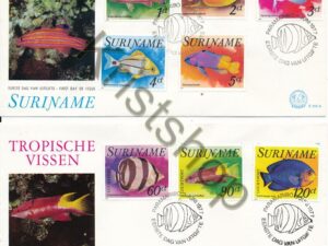 Suriname - E 015 A B - Tropische vissen