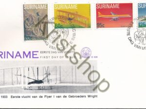 Suriname - E 028 - 75 jaar Gemotoriseerde Luchtvaart