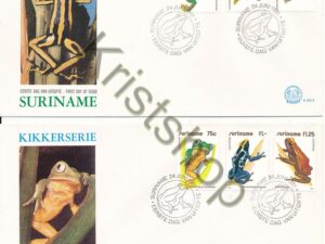 Suriname - E 053 A B - Inheemse Kikkers