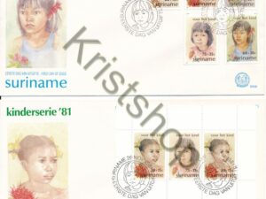 Suriname - E 056 serie   blok - Kinderserie '81