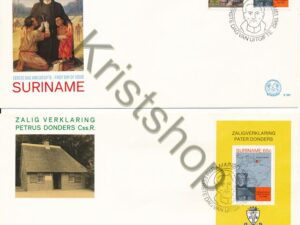 Suriname - E 061 serie   blok - Zaligverklaring Pater Petrus Donders