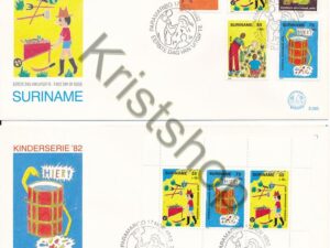 Suriname - E 065 serie   blok - Kinderserie 1982 -