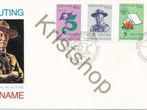 Suriname - E 068 - 75 jaar - Scouting