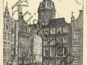Amsterdam - 't Kolkje - pentekening [001-0277