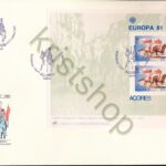 Portugal Açores - FDC Block 2 Europa 81  [DIV07PRT-105