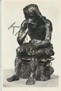 s Heerenberg - HervKerk - Barok Houtsculptuur vermoedelijk voorstellende Job [001-0192