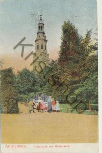 Amsterdam - Oosterpark met Muiderkerk [001-0662