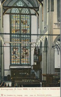 Amsterdam - Kroningsraam Nieuwe Kerk [001-1405