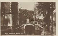 Delft - Achterzijde Nieuwe Kerk    [001-2536