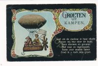 Kampen - Groeten uit Kampen - Met gedicht over luchtballon [002-2935