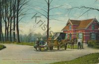 Hilversum omstr Spaanders Woud - paardenkoets  [002-4754