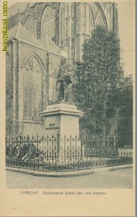 Utrecht - Stanbeeld Graaf Jan van Nassau [002-4922