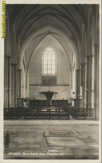 Utrecht - Buurkerk met Preekstoel [002-4937