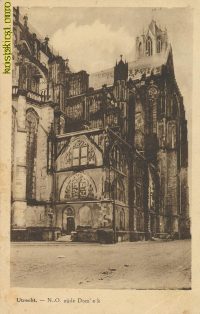 Utrecht - NO zijde Dom [002-4950
