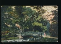 Amsterdam - Brug in het Vondelpark [003-1662