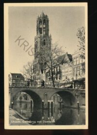 Utrecht - Gaardbrug met Domtoren [003-3265