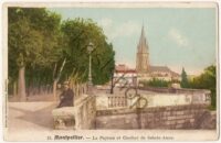 Montpellier - Le Peyron et Clocher de Sainte-Anne   [KRST004-0437