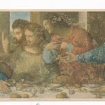Dettaglio Del Cenacolo   - Leonardo da Vinci [KRST004-6410