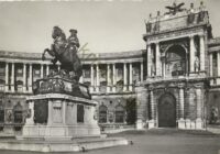 Wien - Neue Burg mit Prinz Eugen-Denkmal [KRST005-1626